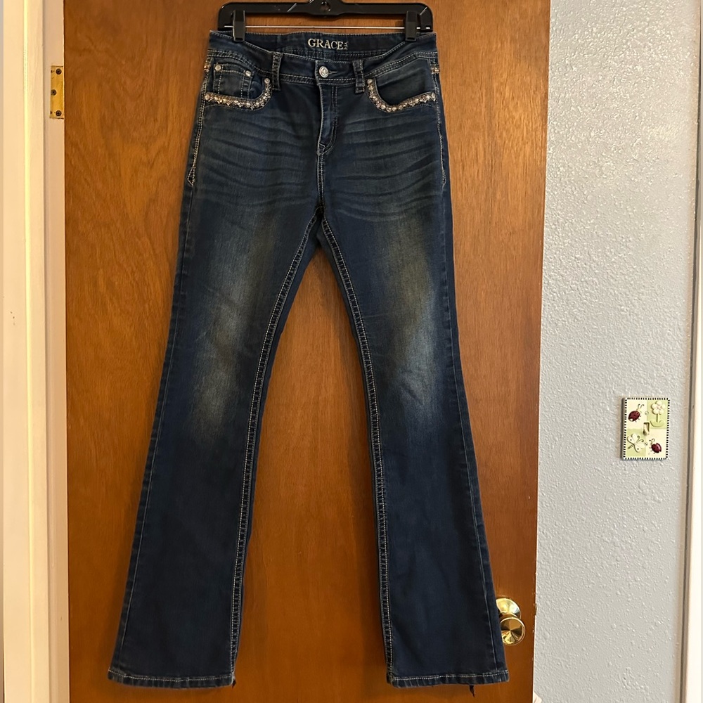 Grace in LA Women's Blue Jeans